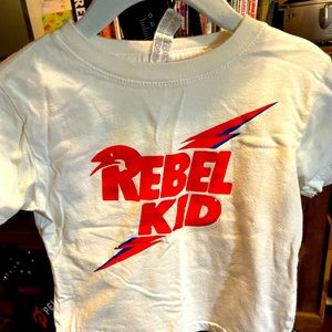 David Bowie toddler t-shirt
